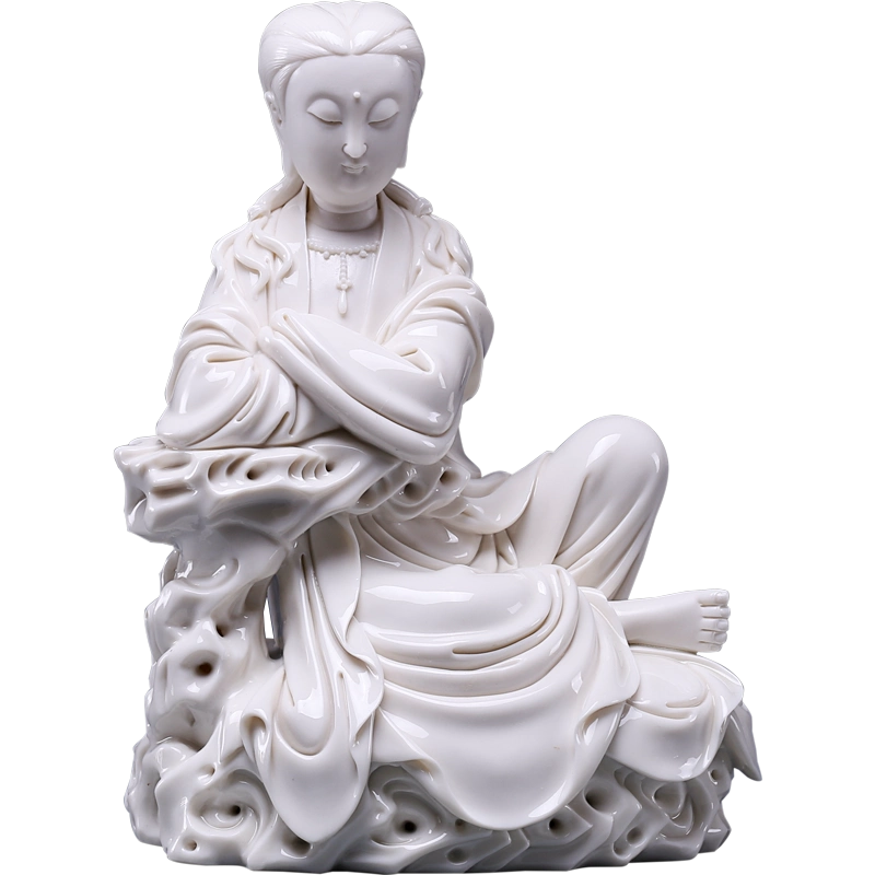 白磁觀音像 何朝宗 置物