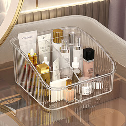 Cosmetic Storage Box Desktop Skincare Organizer Dressing Table Makeup Brush Lipstick Storage Rack Acrylic Transparent