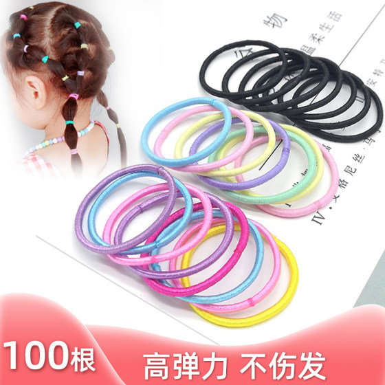 
Baby hair ring small children's hair bands, rubber bands, baby baby small hair rope, high bullet rope tie hair accessories