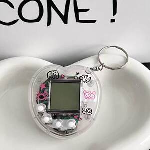 
Holiday decompression exclusive mini version of the electronic pet machine black and white screen 168 combined feeding elves nostalgic decompression artifact