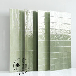 French Retro Tiles 600X1200 All-Ceramic High-Gloss Glazed Plaid Tiles Bathroom Kitchen Wall Tiles Colorful Tiles
