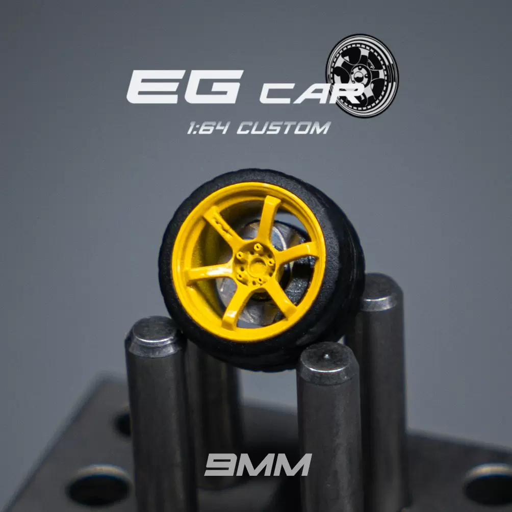 1/64 EGwheels RAYS 57cr 風 ホイールミニカートミーテック 1/64