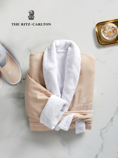 リッツ・カールトン フレッテ バスローブ - 超極細繊維 スパ ローブ