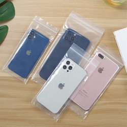Mobile Phone Waterproof Bag Transparent Pe Ziplock Bag Plastic Dustproof Sealed Bag Touch Screen Disposable Mobile Phone Protective Bag