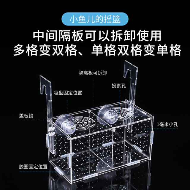 NICREW Nano Nature Aquarium Kit - 2.5 Gallon Rimless Tank With Filter & Light, Plus Filter Cartridges & Sponges