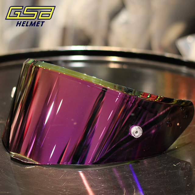 GSB motorcycle helmet lens black brown electroplated night vision day and night universal anti-fog mask phantom lens 361