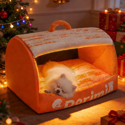 Dog House, Winter Warm, Removable and Washable Tent House, Pet House for All Seasons, Dog House, Cat House, Small, Medium and Large Dog House