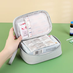 Student Dormitory Small Medicine Box, Medicine Storage Box, Portable Medicine Box, Home First Aid Kit, Mini Medicine Bag Box