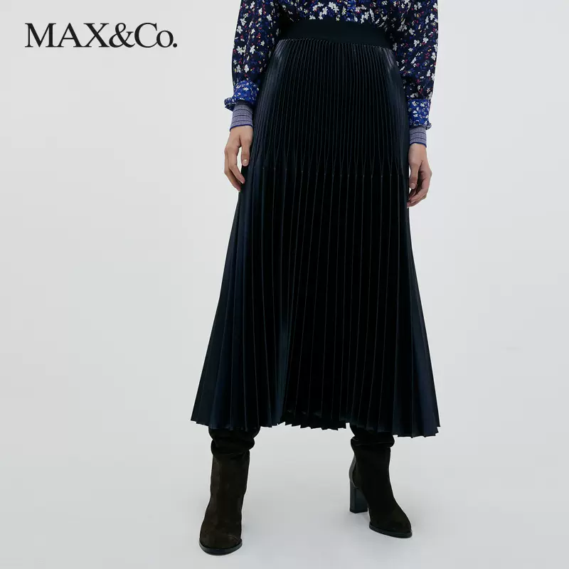 MAX&Co.新品褶裥半裙7104131003003maxco-Taobao