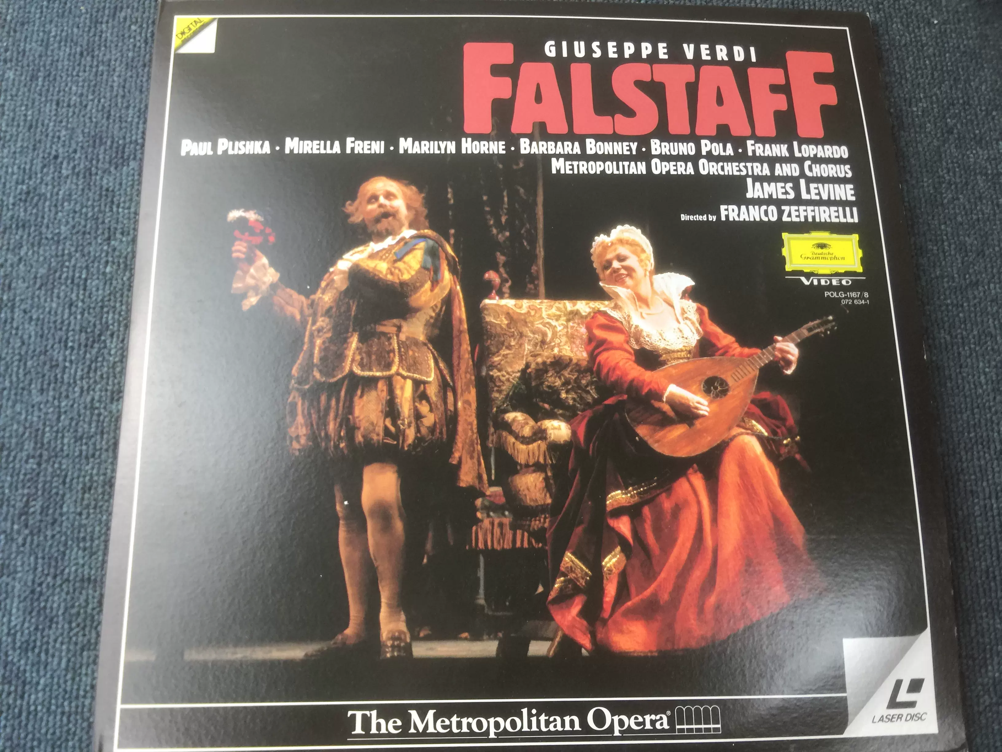 VERDI FALSTAFF R版2LD镭射碟-Taobao