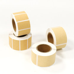 T Kraft Paper Stickers A1Pq801 - Handwritten Self-Adhesive Label Stickers for Home Storage Classification Date Marking Stickers
