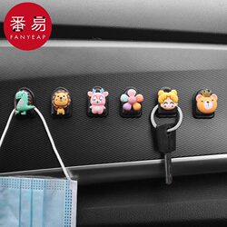 Hook/Car A1Pq801 - Cartoon Multifunctional Front Seat Hanger Car Interior Accessory for Rear Seat Placement