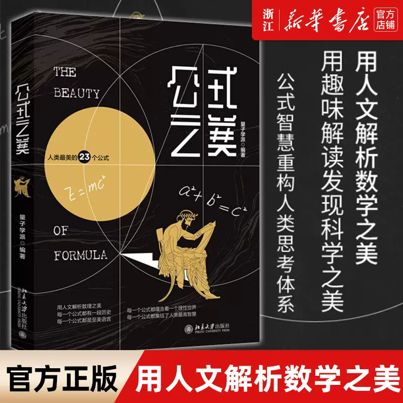 公式之美 精 文津奖获奖图书中国好书用人文解析数学之美