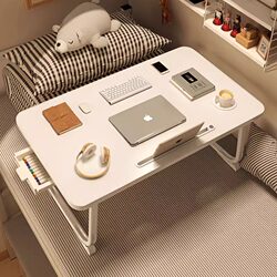 Small Bed Table, Student Desk, Foldable Dormitory Laptop Table, Home Use, Children's Writing Table