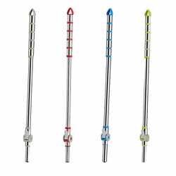 Universal Thickened Mop Handle for Home Use, Hands-Free Lazy Mop, Single Rod, Thickened Mop Rod Accessories, Stainless Steel