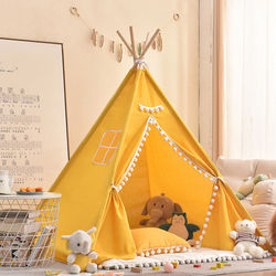 Spring Outing Small Tent Triangle Children's Family Room Cabin Kids' Toy House Indoor Playhouse Playhouse-Style