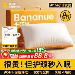 Pillow Core Supports the Cervical Spine and Aids Sleep. Special Pillow for Five-Star Hotels, Single Adult Size, One Pair Set, Washable