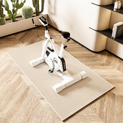 Sports Fitness Floor Mat, Special Silent Anti-Shock Mat for Spinning Bikes, Treadmill, Skipping Rope, Soundproof and Non-Slip Yoga Carpet