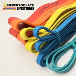 Lifextender Round Edge Resistance Band Yoga Band Elastic Band Strength Training Stretching Rubber