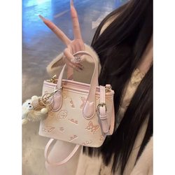 Pink Bucket Bag for Women 2025 New Model High-End Stylish Small-Sized Luxury Crossbody Bag