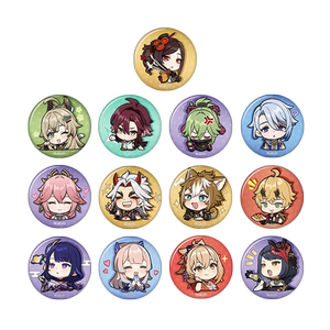 [Genshin Impact official] Q version facial expression bag series badge Genshin