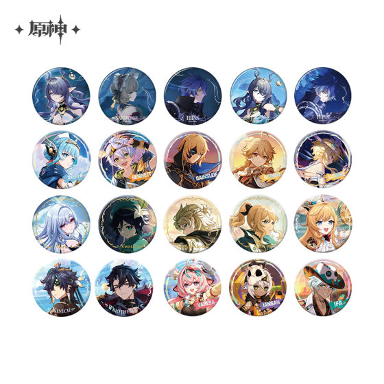 [Original God Official] Original God Theme Series Badge Genshin
