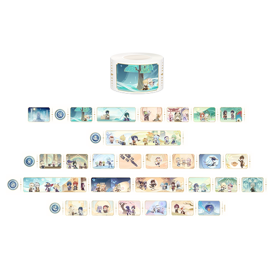 
[Genshin Official] Dust Star Travel Dream Series and Paper Tape Genshin
