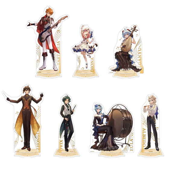 [Original God Official] Dushu Chapter Theme Series Character Piece Genshin