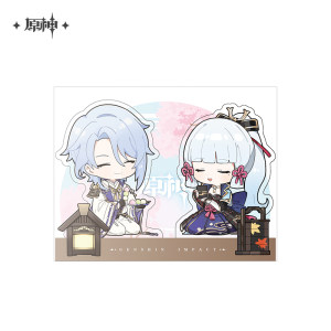 
[Genshin Impact Official] 2023 offline exhibition series Acrylic seal ornaments Kamisa Ayato Genshin