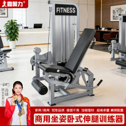 Commercial Seated Leg Extension and Flexion Trainer, Gym-Specific Equipment, Leg Muscle Training Equipment