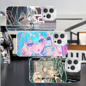 
Two-dimensional mobile phone case Hatsune Luo Tianyi Kagamine Gemini suitable for Apple 17 Aurora Gold Gradient iPhone 16 anime Xiaomi 15 Redmi tubro4pro Redmi k80iqoo13 One plus 12