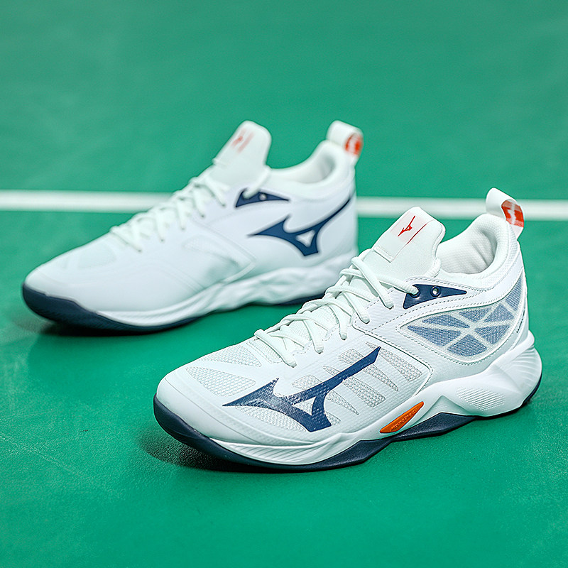 Mizuno V1GA224022 Volleyball Shoes Unisex Shock Absorption Sneakers