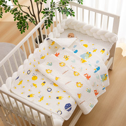 Crib Pure Cotton Class a Crib Sheets Newborn Baby Diaper-Proof Gauze Bedding Diaper Pad