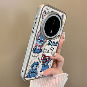 
Suitable for Huawei mate70proplus mobile phone case glasses skateboard animal two-in-one lambskin 60pro ten bracket simple new 50e set anti-fall boys and girls mate60pro+