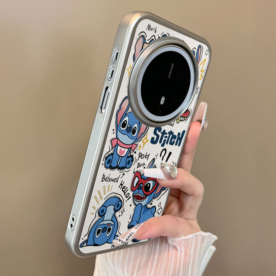 
Suitable for Huawei mate70proplus mobile phone case glasses skateboard animal two-in-one lambskin 60pro ten bracket simple new 50e set anti-fall boys and girls mate60pro+