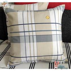 Thickened Pure Cotton Coarse Cloth Pillowcase Without Insert, Square Pure Cotton Sofa Cushion, Lumbar Pillow, Headboard Backrest Pillow