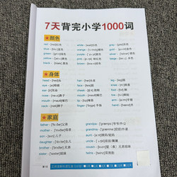 Primary School English Key Grammar Points Summary for the Transition to Middle School, Vocabulary Notebook for Common Exam Topics