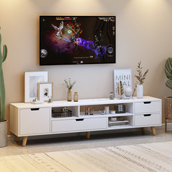 Tv Cabinet Modern Minimalist Coffee Table Set Small Apartment Nordic Simple Home Tv Cabinet Low Cabinet Living Room Floor Cabinet