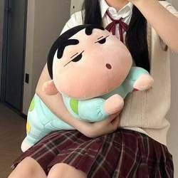 Pajamas Crayon Shin-Chan Pillow for Girls, Special Leg-Hugging Pillow for Sleeping on the Bed, Sleeping Companion Doll, Sofa Headboard Cushion