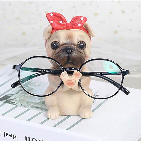 
Creative cute animal glasses shelf glasses store placement rack decoration office desktop glasses stand ornament