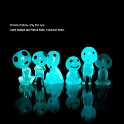 Bald Chicken! "raise A Group Of Luminous Aliens And Cute Ghosts" Creative Luminous Desktop Decoration Gift