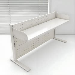 Desktop Perforated Board Storage Rack, Multi-Layer Bookshelf for Studying on the Desk, Home Office Vertical Punch-Free Metal Storage Rack