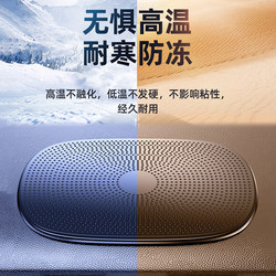 Car Anti-Slip Mat, Dashboard Decoration, Perfume Ornament, Aromatherapy Tissue Box, Round Silicone Mat, High Temperature Resistant