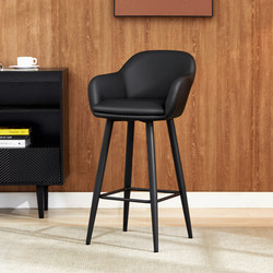 Light Luxury Bar Chair Home Modern Simple Bar Chair High Stool Kitchen Island Chair Bar Stool Bar Chair Front Desk