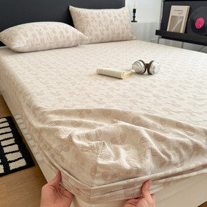 
Class A washed fitted sheet single piece fully surrounded non-slip bedspread Simmons mattress protector