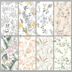 All-Ceramic Soft Light Tiles 600X1200 Bathroom Background Wall Tiles 400X800 Bathroom Tiles 300X600