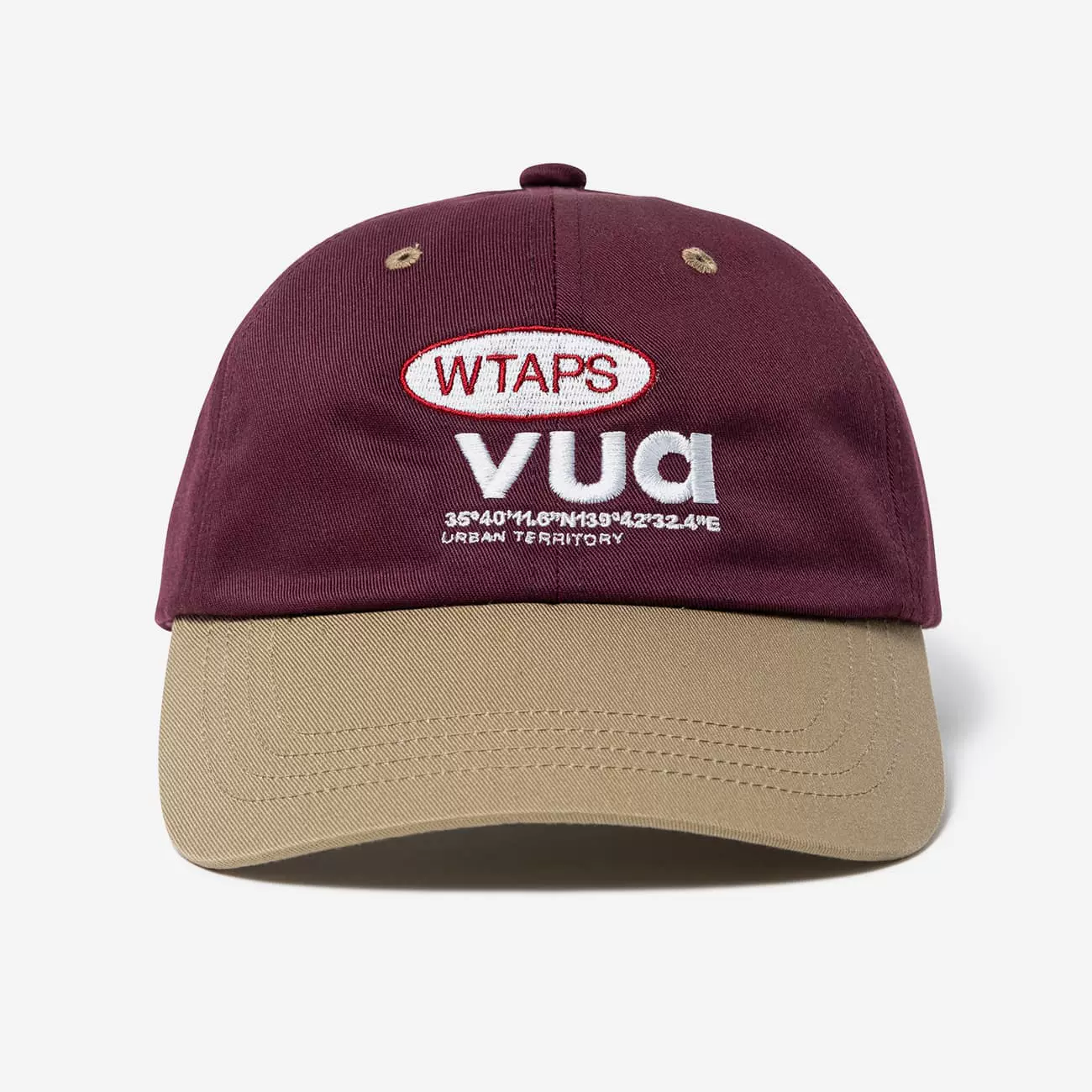 WTAPS T-6M 02 / CAP / CTPL. TWILL. PROTECT 刺绣拼色帽子23AW-Taobao