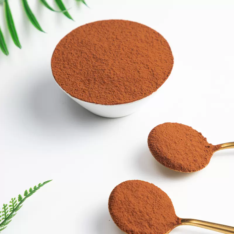 法国进口可可百利可可粉2号 防潮粉深咖色提拉米苏烘焙装饰冲饮用