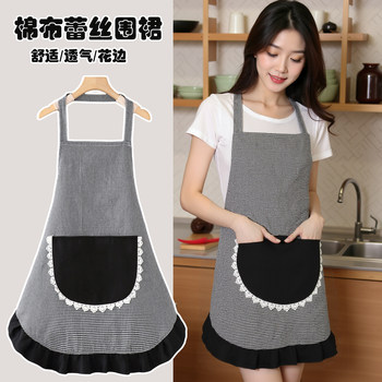 
2025 new style kitchen apron Korean style