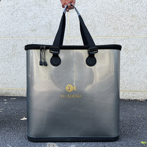 
New thickened EA fish protection bucket black pit wild fishing multi-functional live fish anti-odor fish protection bucket